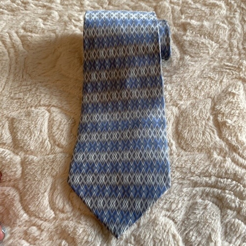 100% silk! $10 Stunning Crazyhorse Silk Tie by Liz Claiborne.